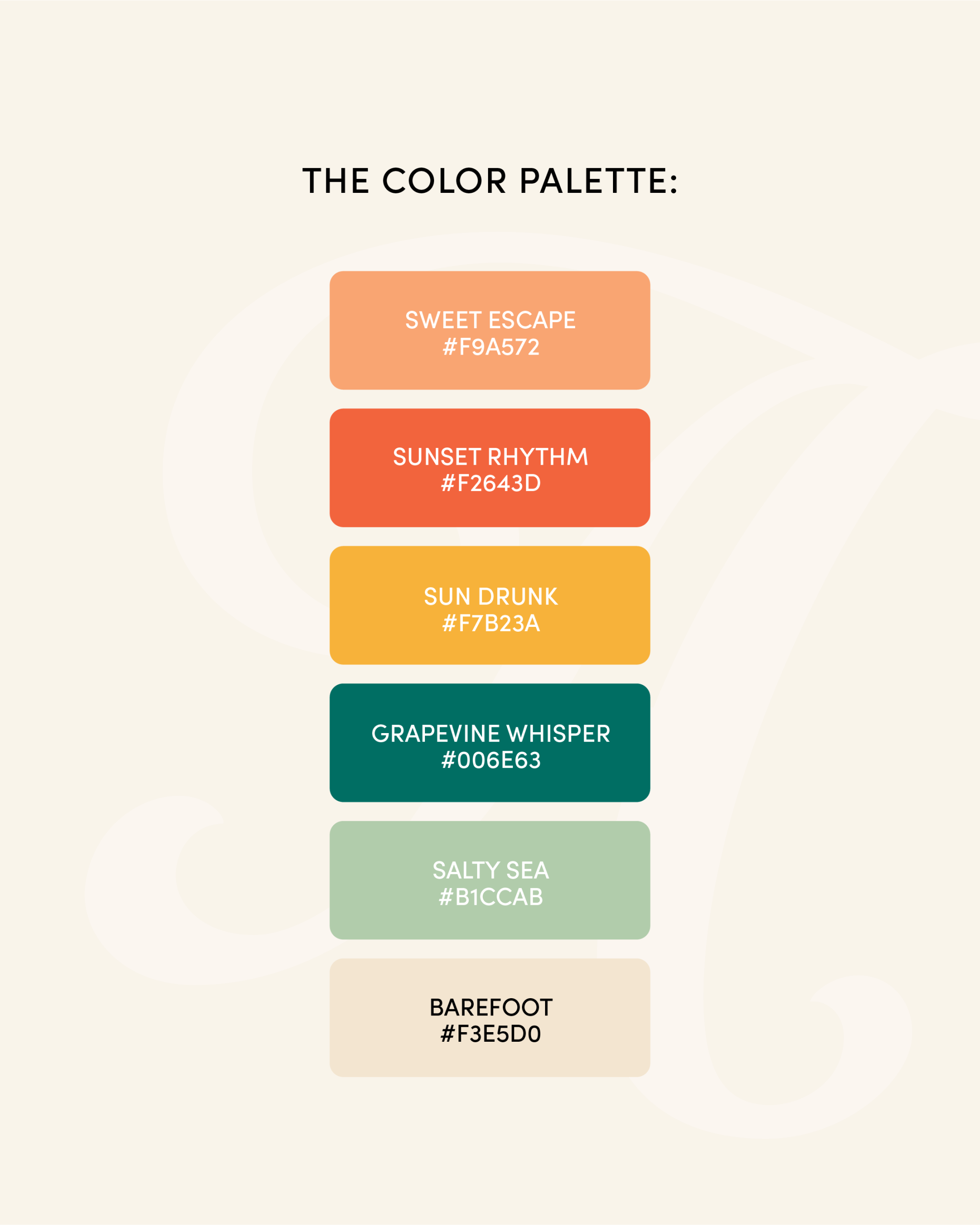 Avaia Color palette