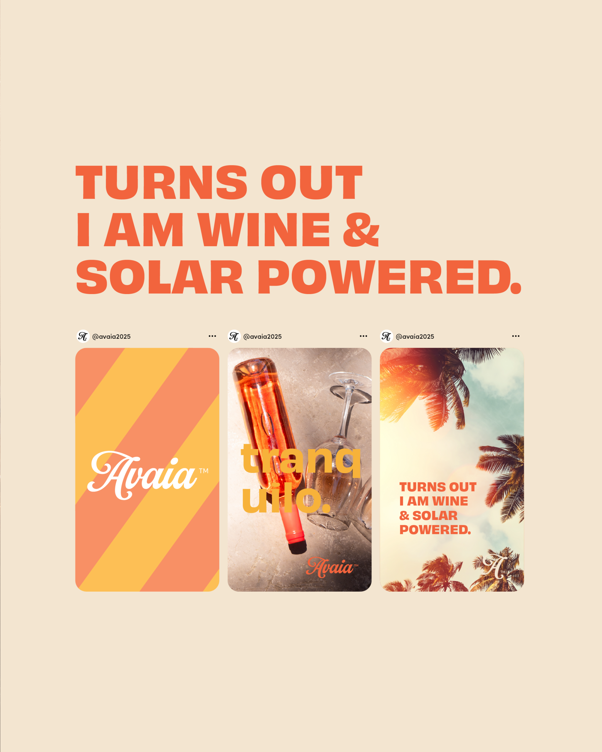 Avaia - wine and solar powered